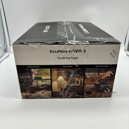 New EcoFlow River 3 Surge 600w Battery Generator ER705