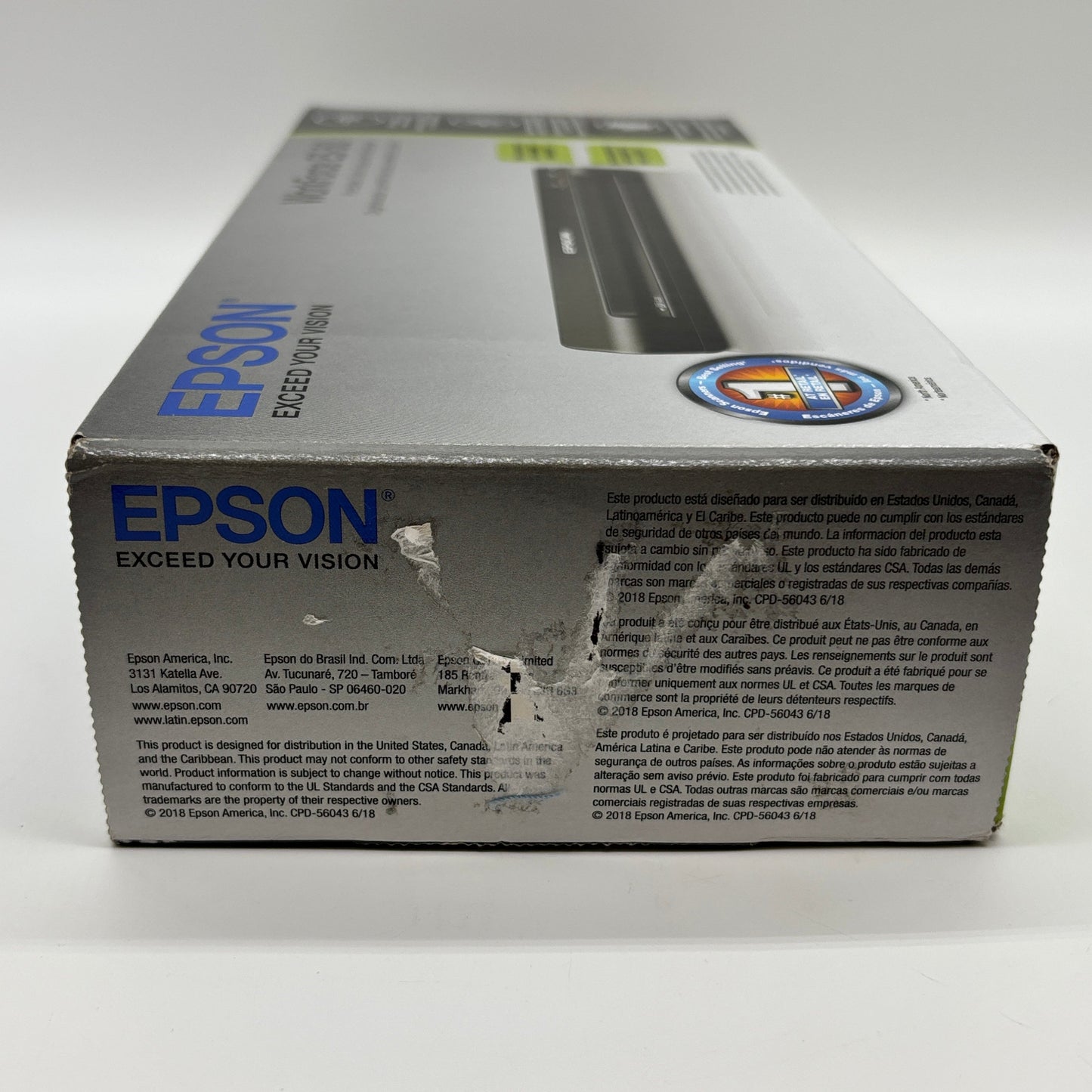New Epson WorkForce  Portable Document Scanner ES-50