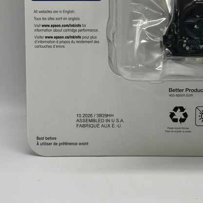 New Epson 288XL T288XL-BCS-SVH Black Ink Cartridge Combo Pack EXP 10/2026