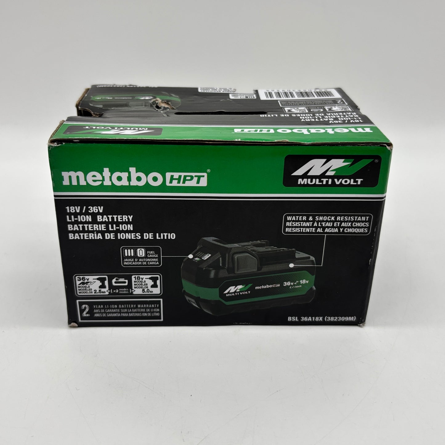 New Metabo BSL 36A18X 36V Battery