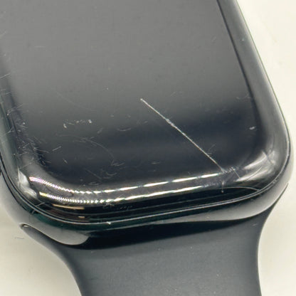 Unlocked Apple Watch Series 10 46MM Black Aluminum Black Sport Band MWY43LW/A