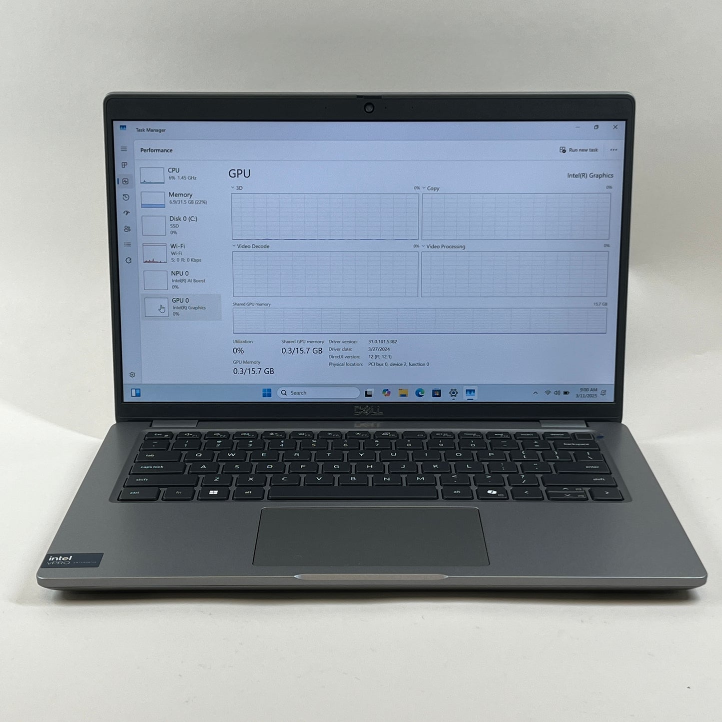 Dell Latitude 5450 P165G 14" Core Ultra 5 135U 2.1GHz 32GB RAM 256GB SSD