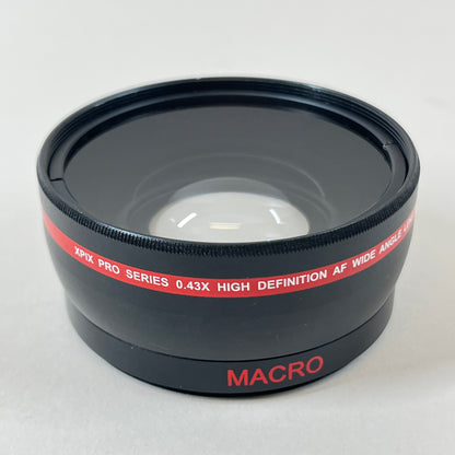 Xpix Pro Series 0.43x HD AF Wide Angle Lens 58mm f/2.2