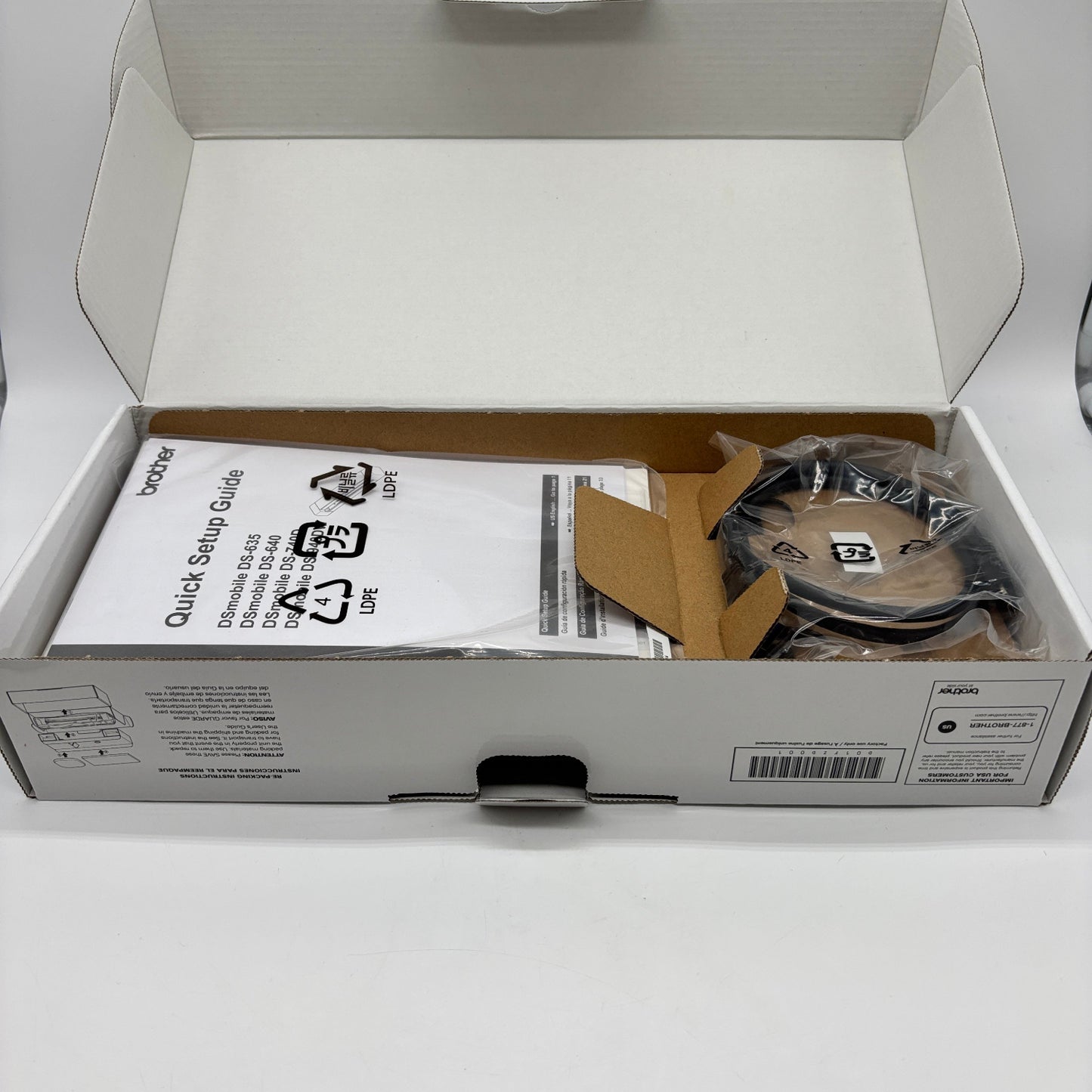 New Brother Portable DSmobile Color Mobile Scanner DS-635