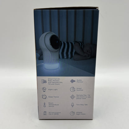 Hubble Connected Nursery Pal Glow HD Baby Monitor Camera with Night Light 
