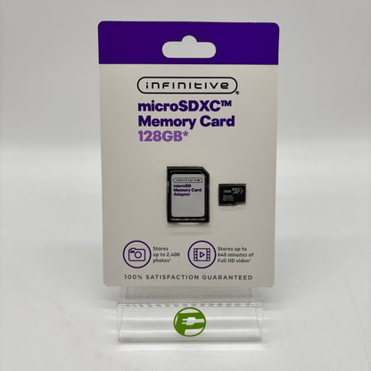 New Infinitive 128GB MicroSDXC Memory Card