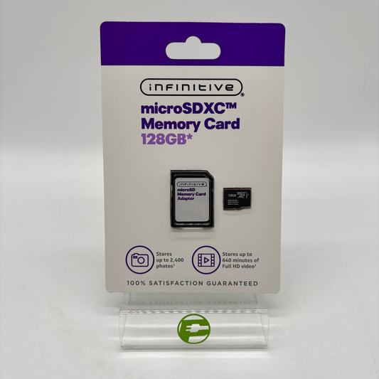 New Infinitive 128GB MicroSDXC Memory Card
