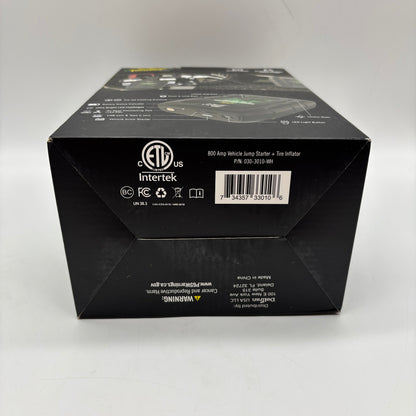 New Battery Tender 800 Amp  Vehicle Jumpstarter + Tire Inflator 030-3010-WH