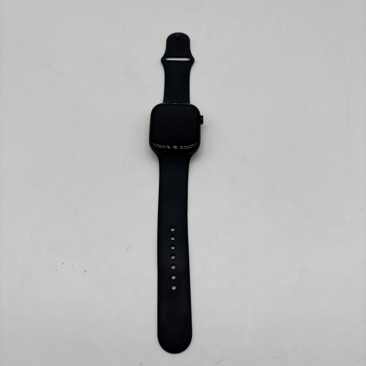 Unlocked Apple Watch Series 10 46MM Black Aluminum Black Sport Band MWY43LW/A