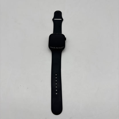 Unlocked Apple Watch Series 10 46MM Black Aluminum Black Sport Band MWY43LW/A