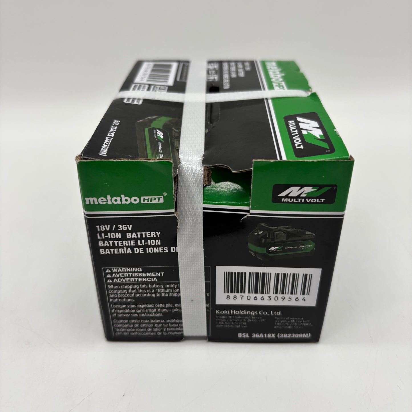 New Metabo BSL 36A18X 18v/36v Li-Ion Battery