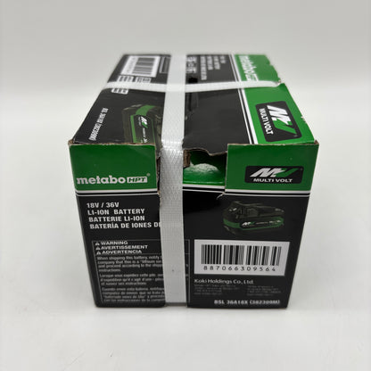 New Metabo BSL 36A18X 18v/36v Li-Ion Battery