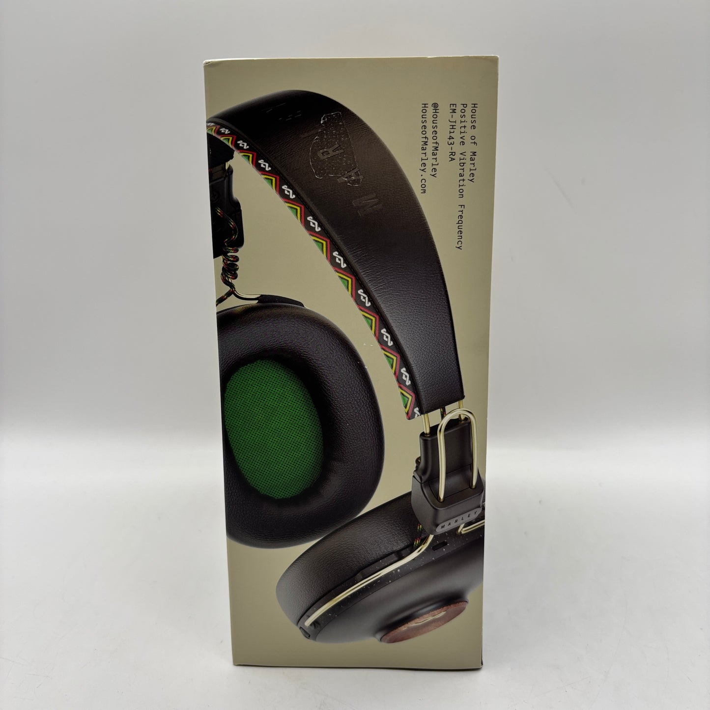House of Marley Positive Vibration Frequency Wireless Over-Ear Headphones Rasta