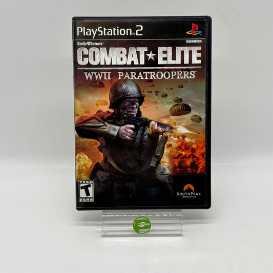 Combat Elite WWII Paratroopers (Sony PlayStation 2 PS2, 2005)