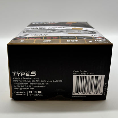 New Type S Elevate 7" LED Chase Light