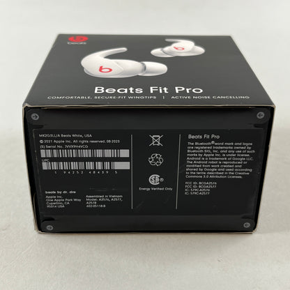 New Beats Fit Pro Wireless Earbuds  White MK2G3LL/A