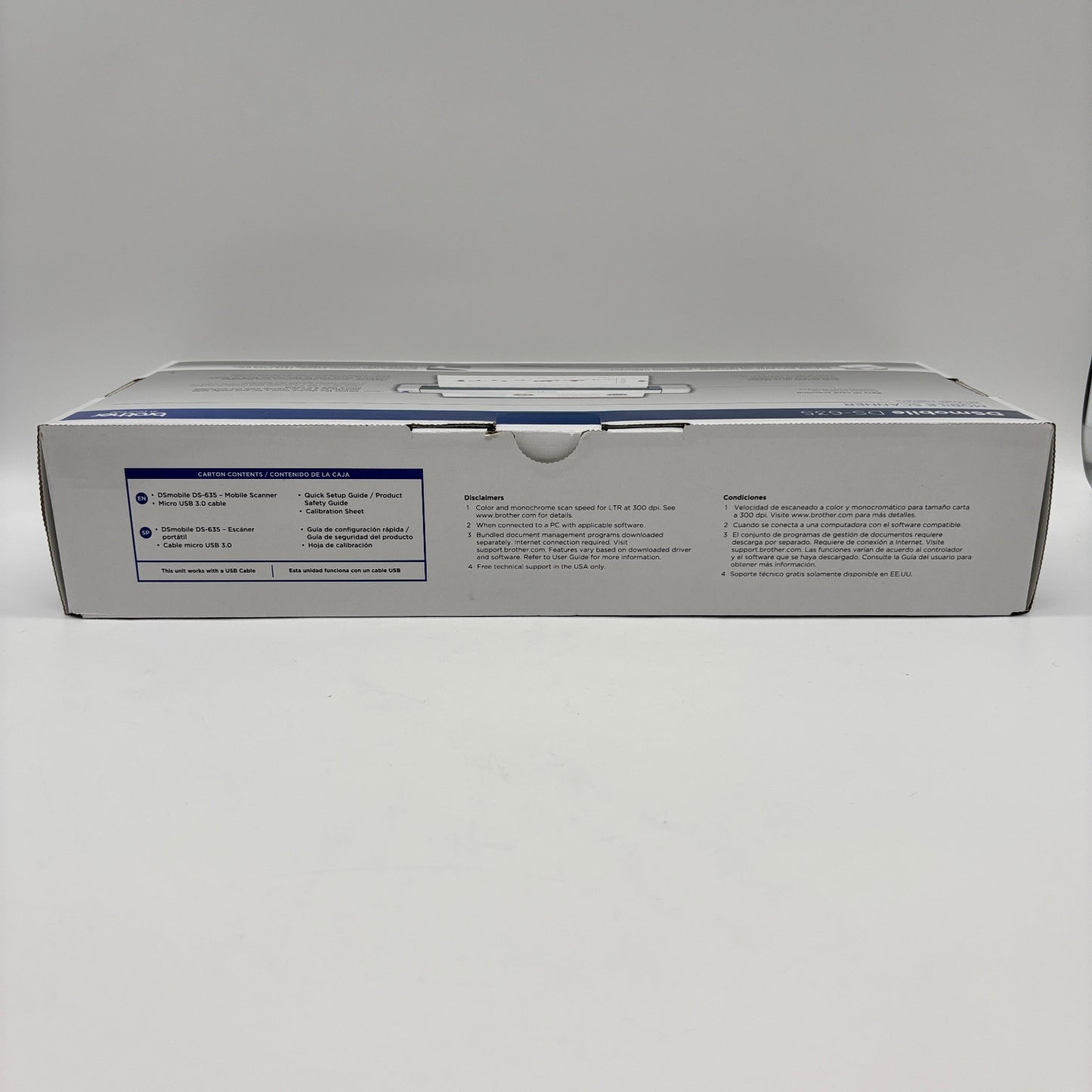 New Brother Portable DSmobile Color Mobile Scanner DS-635