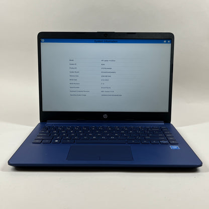 HP Stream 14-cf2111wm 14" Celeron N4120 1.1GHz 4GB RAM 64GB SSD