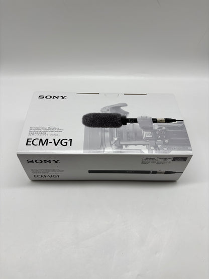 New Sony ECM-VG1 40 Hz - 20 kHz Electret Condenser Shotgun Microphone
