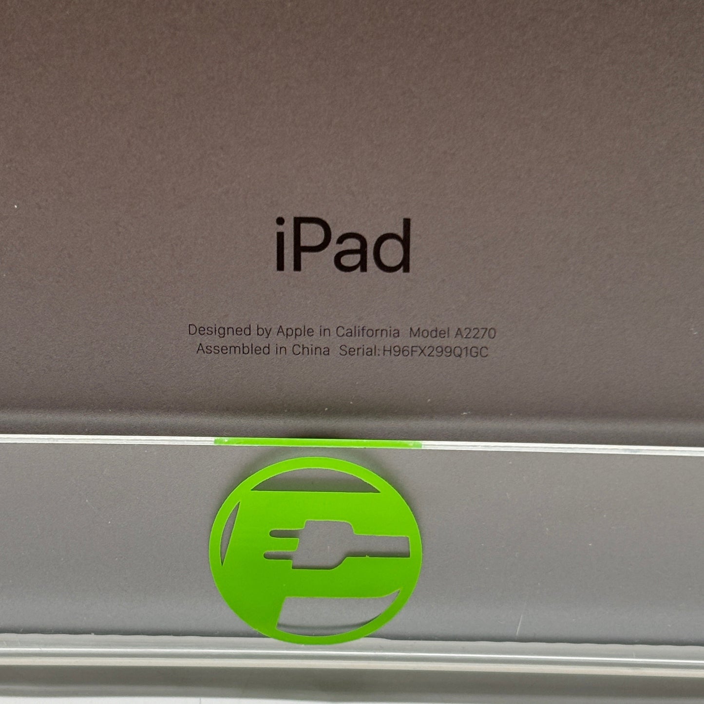 WiFi Only Apple iPad 8th Gen 32GB Space Gray MYLU2LL/A