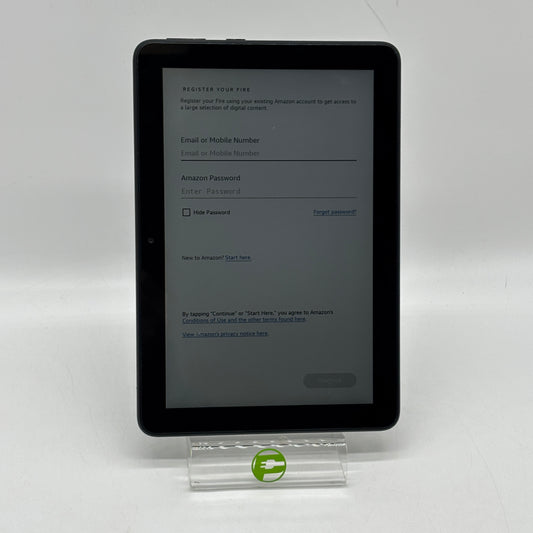 WiFi Only Amazon Fire HD 8 10th Gen 32GB Black K72LL4