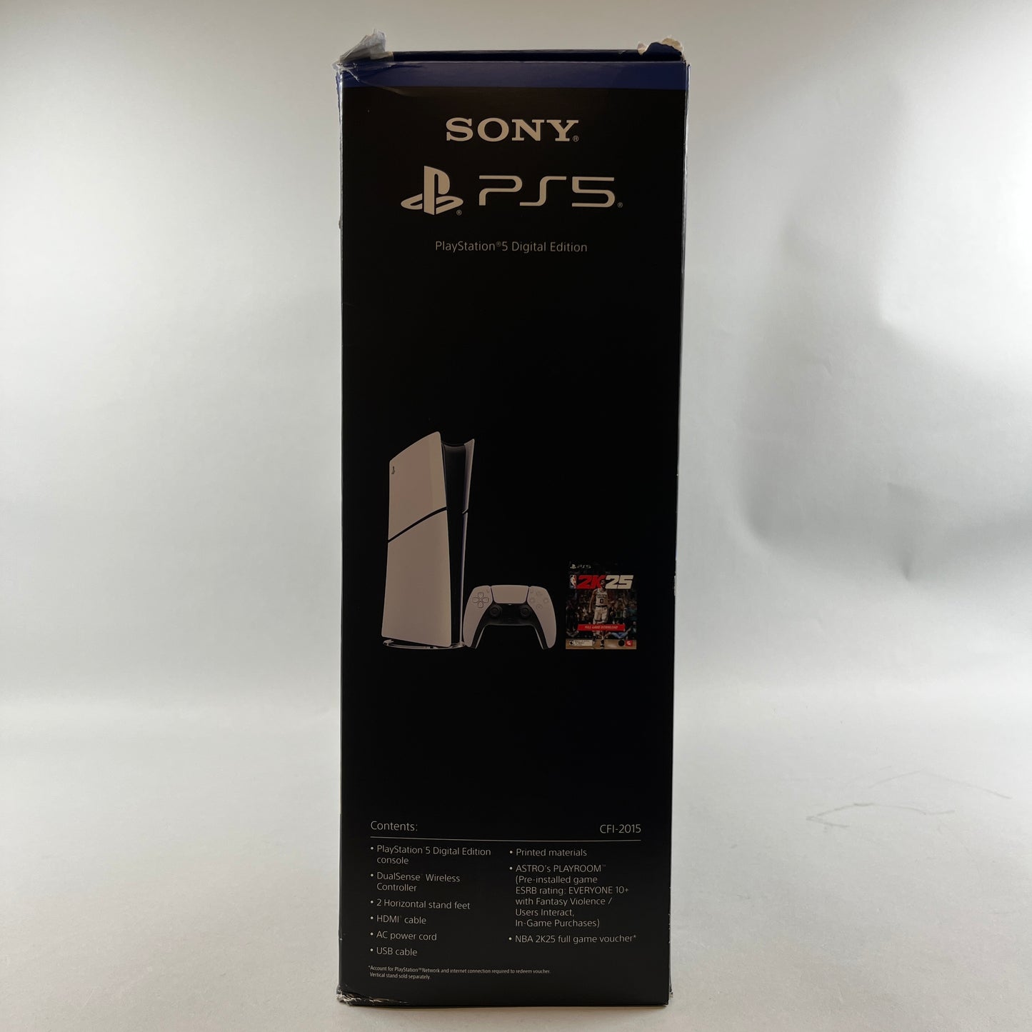 Sony PlayStation 5 Slim Disc Edition PS5 1TB White Console Gaming System CFI-2015