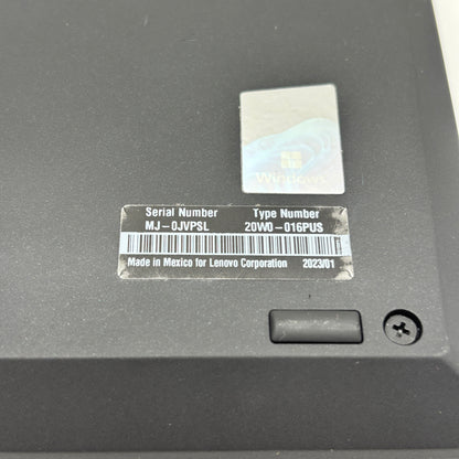 Lenovo ThinkPad T14 Gen 2 20W0016PUS 14" i5-1145G7 2.6GHz 16GB RAM 512GB SSD