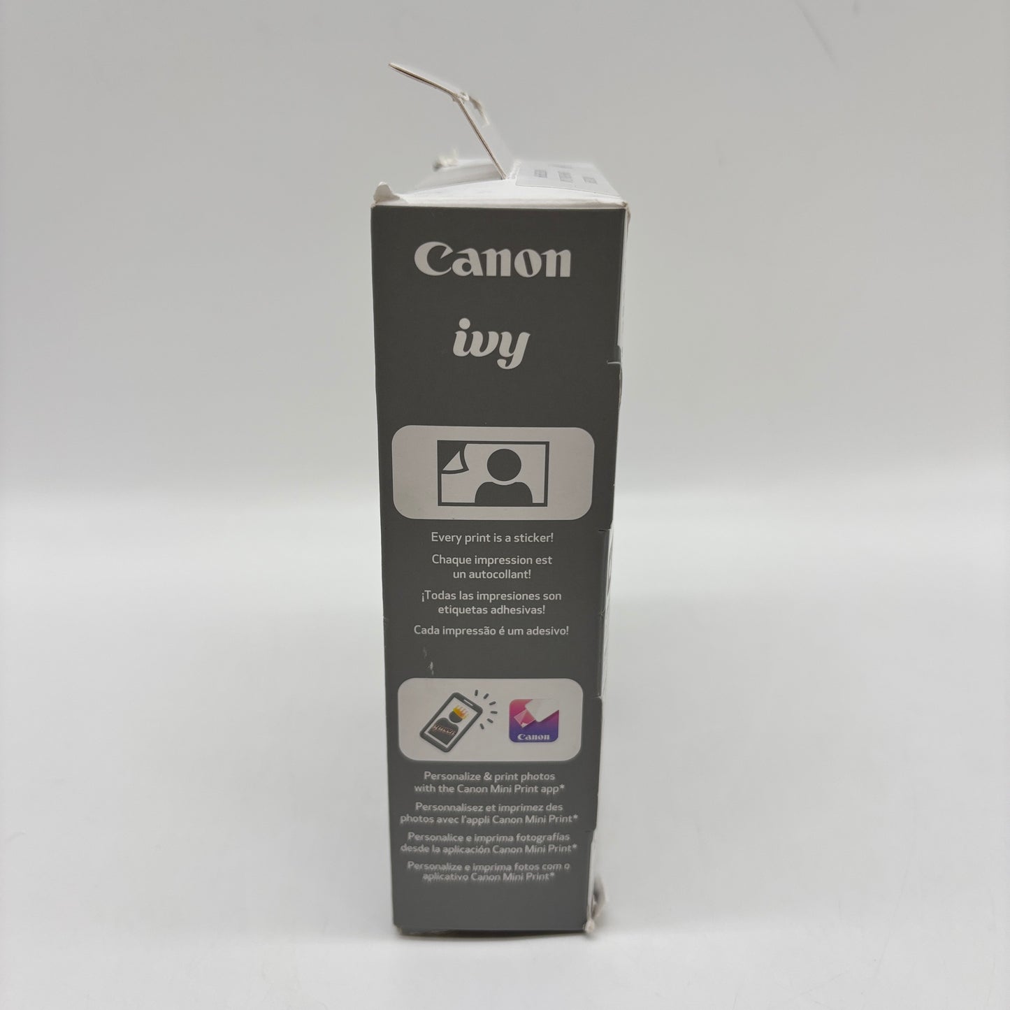New Canon Ivy Mini Photo Printer II Pure White PV-223-PW