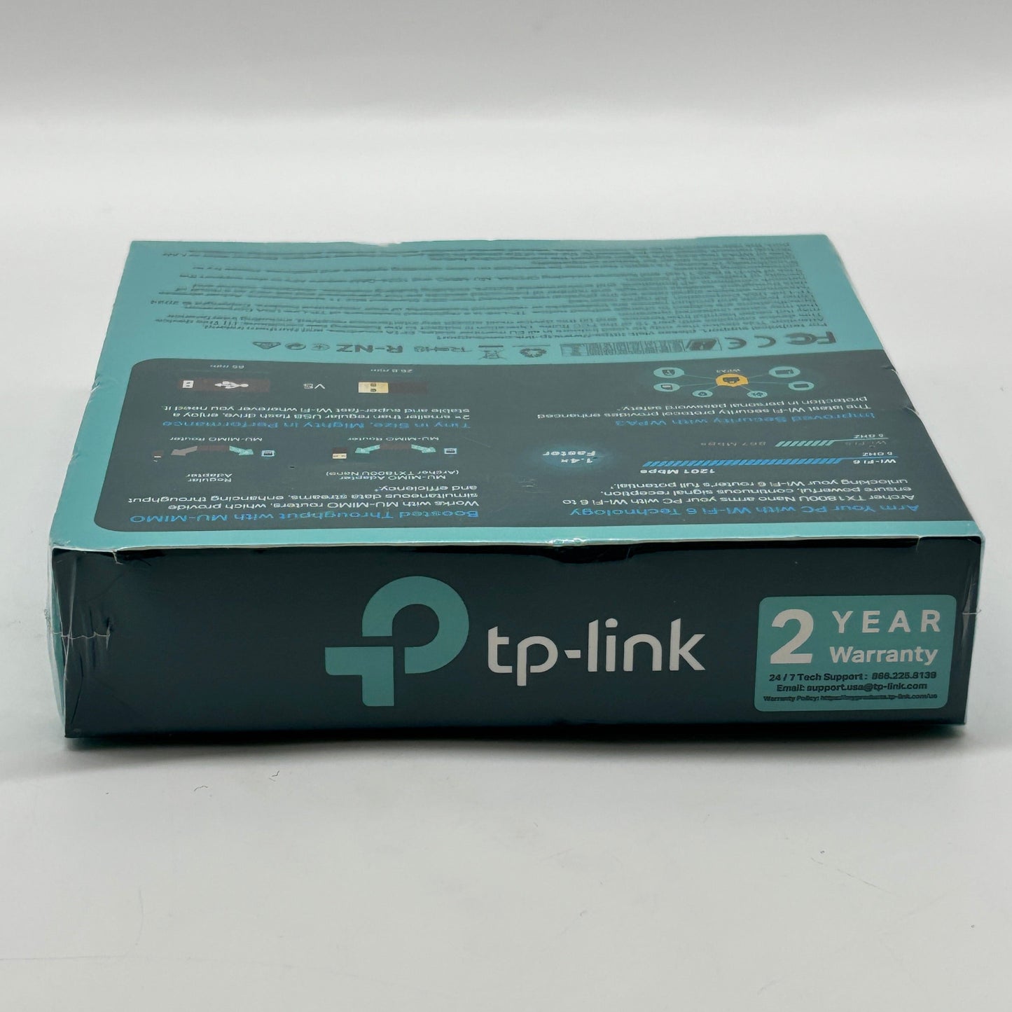 New TP-Link Archer TX1800U Nano Wi-Fi 6 Wireless USB Adapter AX1800