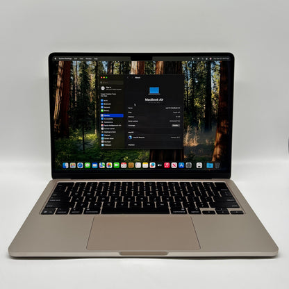 2025 Apple MacBook Air 13.6" M4 8C GPU 4.5GHz 16GB RAM 256GB SSD A3240