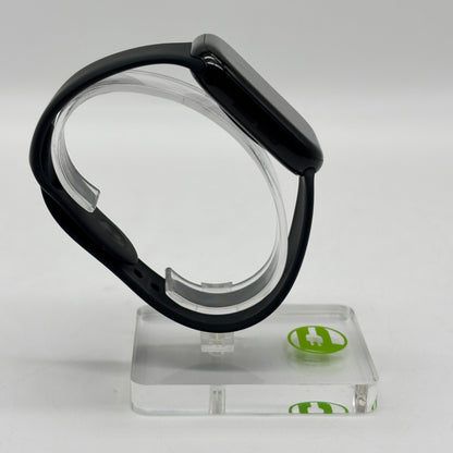 Unlocked Apple Watch Series 10 46MM Black Aluminum Black Sport Band MWY43LW/A