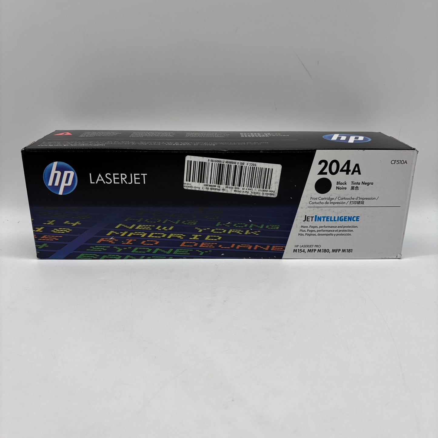 New HP 204A CF510A Black Toner Cartridge MFG Date - 12/2025