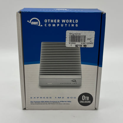 New OWC Express Enclosure for NVMe M.2 SSDs OWCUS4V2EXP1M2