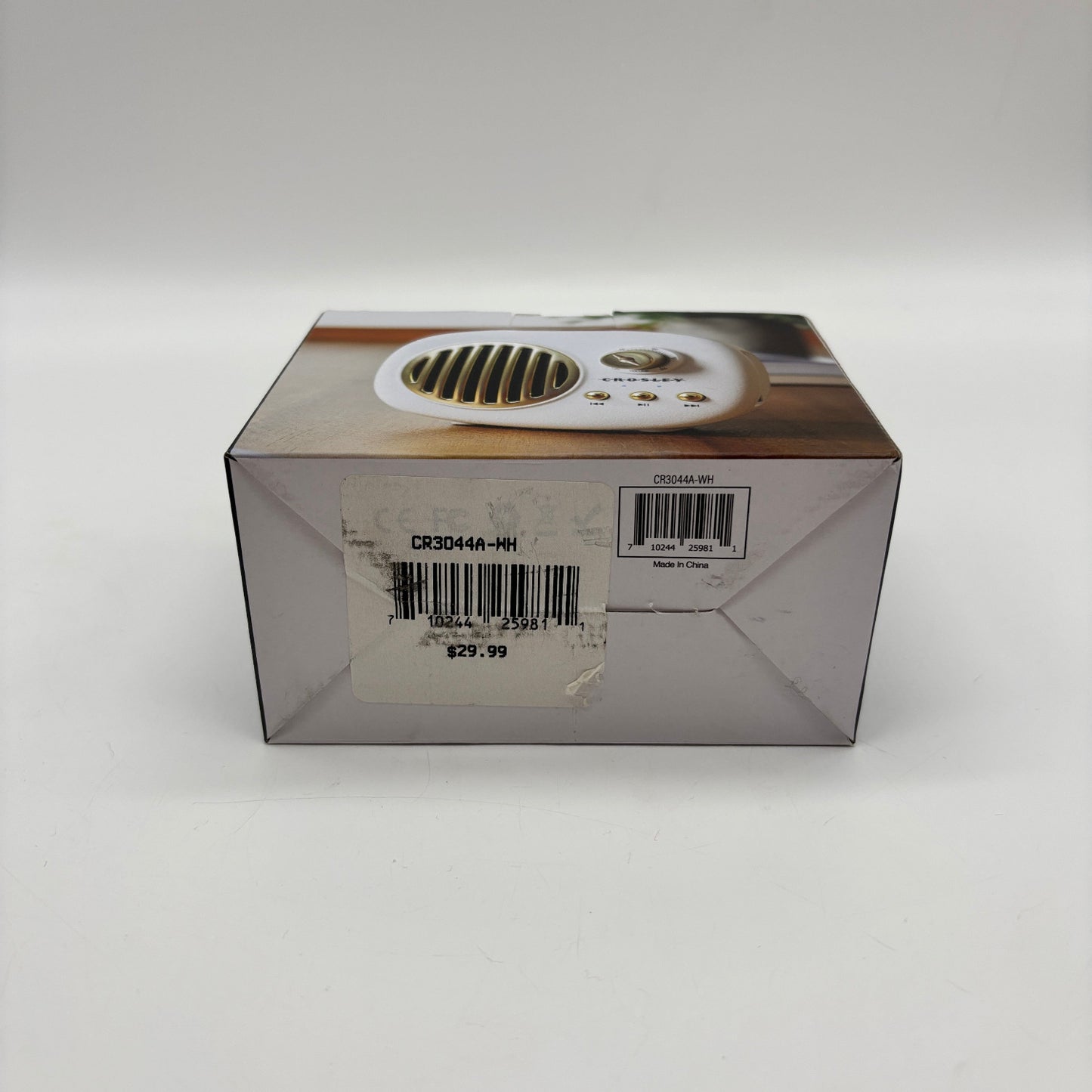 New Crosley Piper Portable Bluetooth Speaker White CR3044A-WH