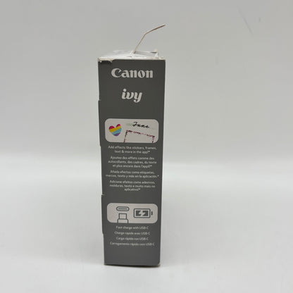 New Canon Ivy Mini Photo Printer II Pure White PV-223-PW