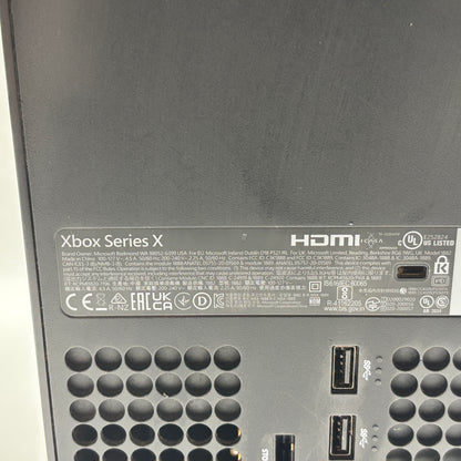 Broken Microsoft Xbox Series X 1TB Console Gaming System Only Carbon Black 1882 Bad HDMI