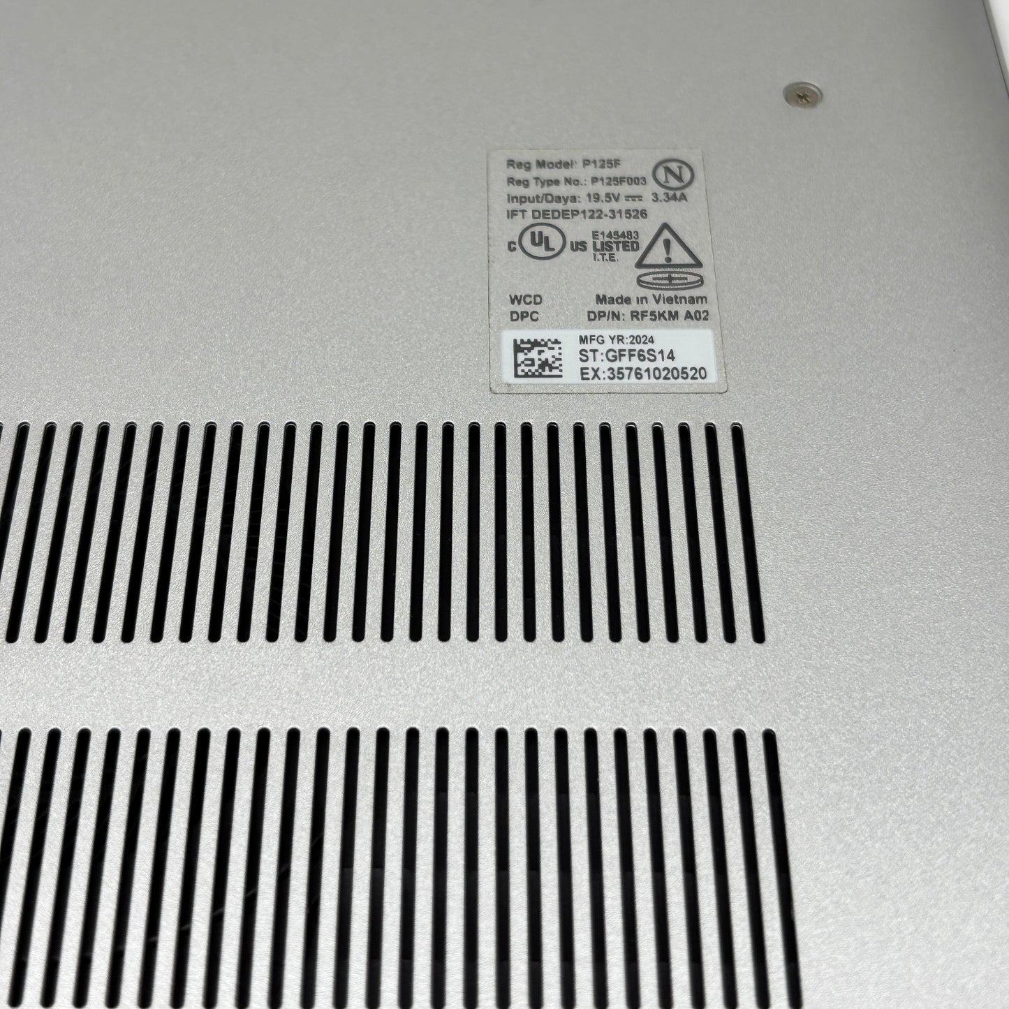 Dell Inspiron 16 5635 P125F 16" AMD Ryzen 5 7000 Series 2.0GHz 16GB RAM 512GB 