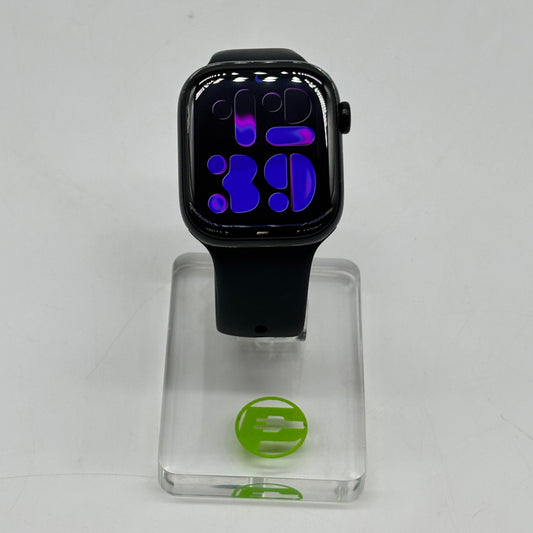 GPS Only Apple Watch Series 11 42MM Jet Black Aluminum Black Sport Band MEQT4LW/A