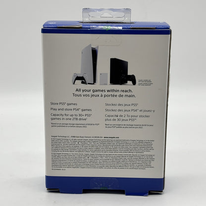 New Seagate 2TB Game Drive SRD0LF0 for PS4/PS5
