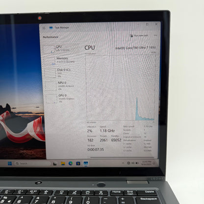 Lenovo Thinkpad L13 Gen 5 13" Intel Ultra 7 165U 1.7GHz 32GB RAM 512GB