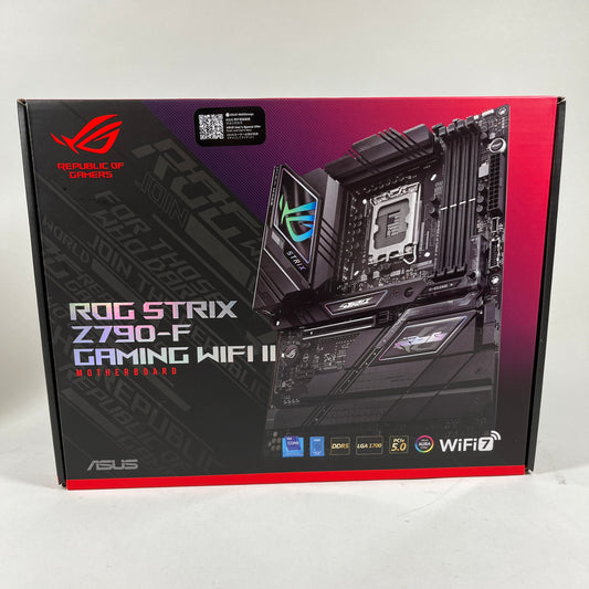 New ASUS ROG STRIX Z790-F Gaming WIFI II LGA ATX