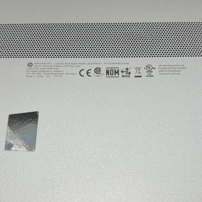 HP Elitebook 830 G8 13.3 i7-1185G7 3.0GHz 16GB RAM 250GB SSD 