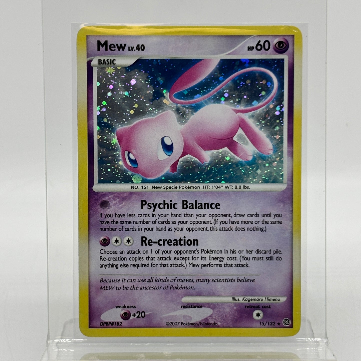 Pokémon TCG XY Breakthrough Mew 15/132 Regular English