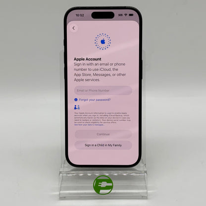 Unlocked Apple iPhone 15 Pro 256GB Blue MTQV3LL/A