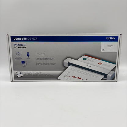 New Brother Portable DSmobile Color Mobile Scanner DS-635