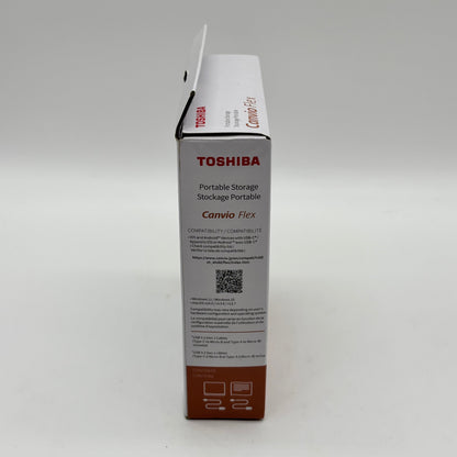 New Toshiba Canvio Flex External Hard Drive DTX140
