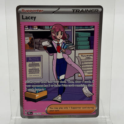 Pokémon TCG Prismatic Evolutions Lacey 175/131 Holo Textured English