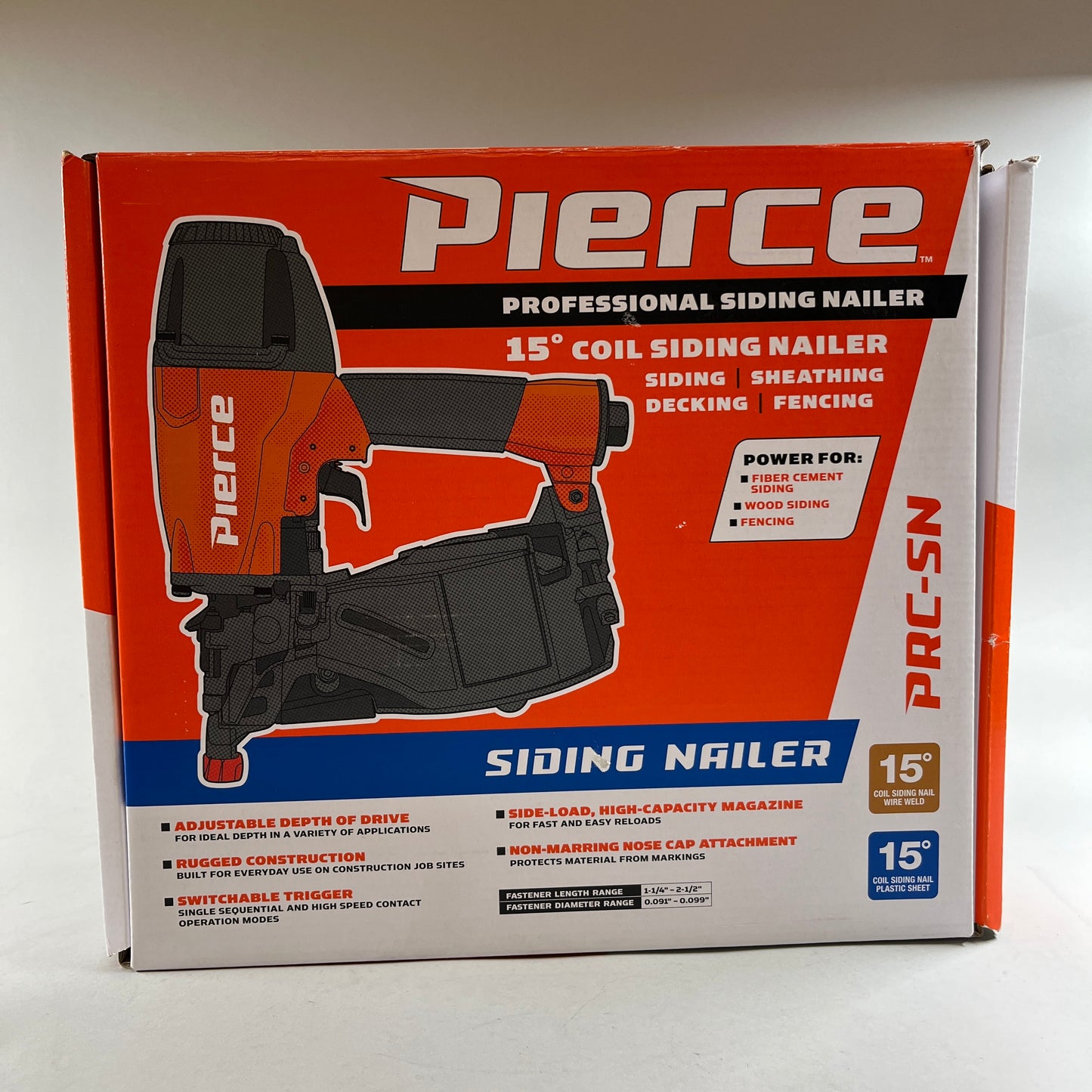 Pierce 56388 PRC-SN Professional Siding Nailer