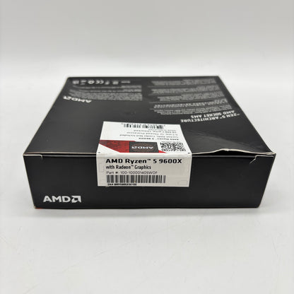 New AMD Ryzen 5 9600X 3.90GHz 6 Core 100-100001405WOF 12 Thread AM5