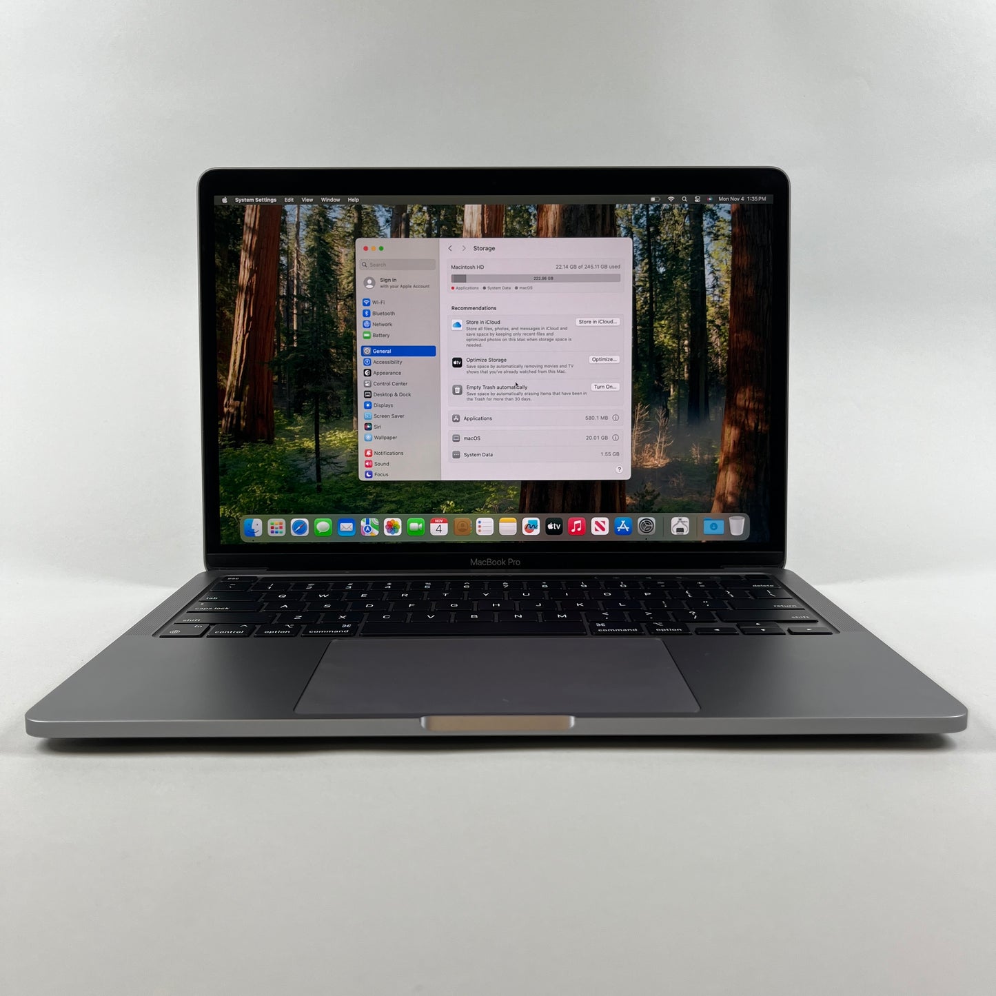 2022 Apple MacBook Pro 13" M2 3.5GHz 8GB RAM 256GB SSD Space Gray MNEH3LL/A